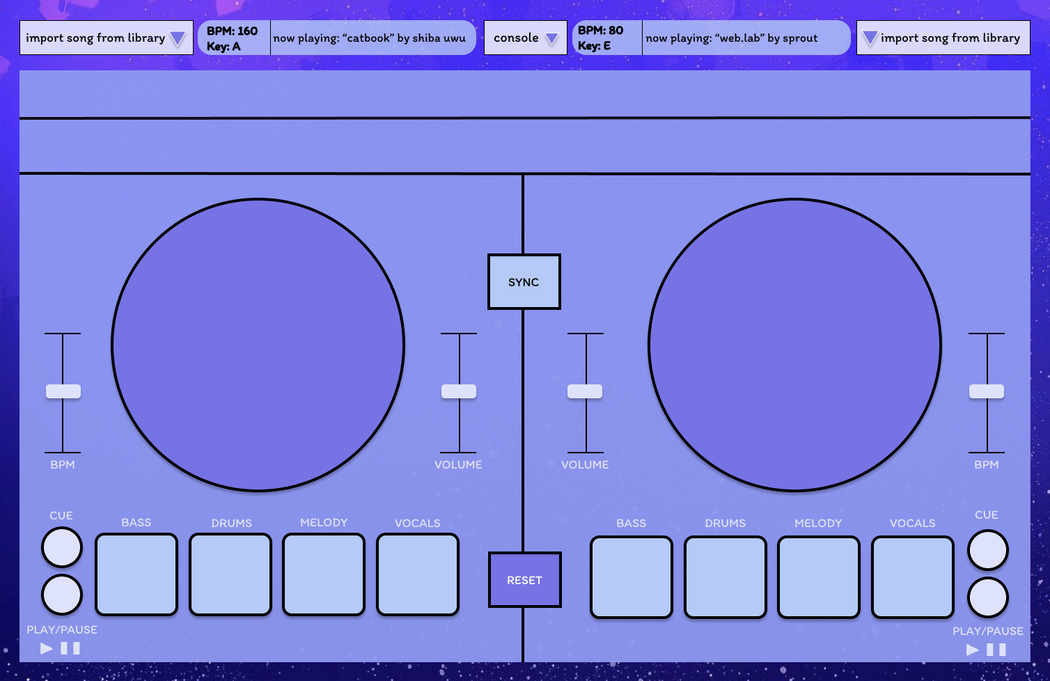 Original ChillDeck UI design